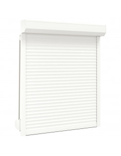 Tapparella Avvolgibile in Alluminio 110x130 cm Bianca 2