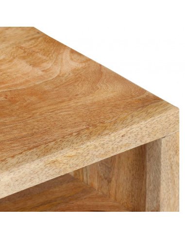 Mobile Porta TV 110x30x40 cm in Legno Massello di Mango