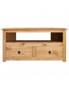 Mobile Porta TV Angolare 93x49x49 cm Pino Massello Panama Range 2