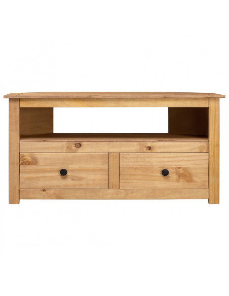 Mobile Porta TV Angolare 93x49x49 cm Pino Massello Panama Range
