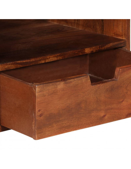 Mobile Porta TV 80x30x42 cm in Legno Massello di Acacia