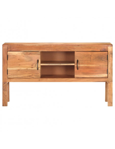 Credenza 116x30x66 cm in Legno Massello di Acacia