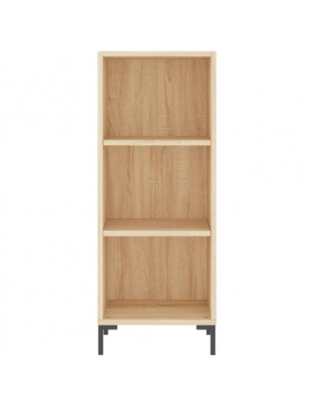 Credenza Rovere Sonoma 34,5x34x180 cm in Legno Multistrato