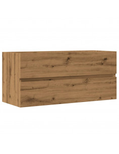 Mobile Lavabo Rovere Artigianale 100x38,5x45 cm Multistrato 2
