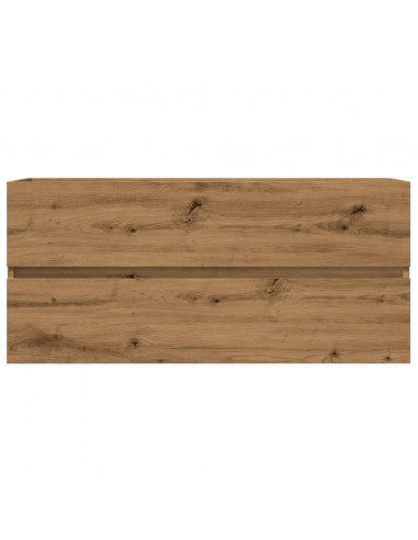 Mobile Lavabo Rovere Artigianale 100x38,5x45 cm Multistrato