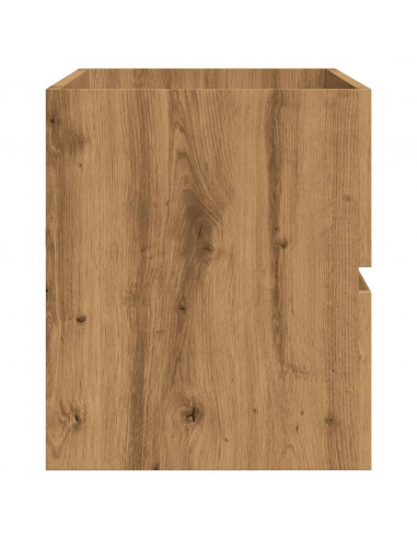 Mobile Lavabo Rovere Artigianale 100x38,5x45 cm Multistrato