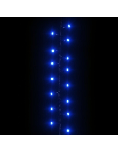 Stringa LED Compatta con 1000 Luci LED Blu 25 m PVC