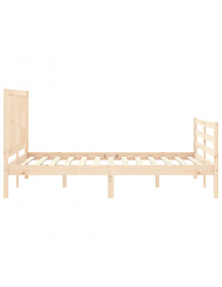 Giroletto con Testiera 120x200 cm in Legno Massello