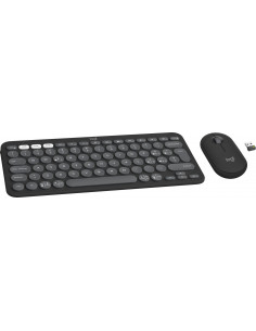 Logitech Pebble 2 Combo tastiera Mouse incluso Universale RF senza fili + Bluetooth QWERTY Italiano Grafite 2