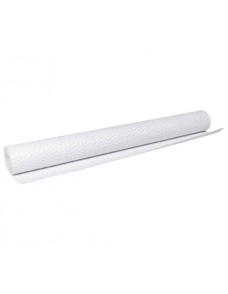 Paravento da Balcone Bianco 400x80 cm in Polyrattan