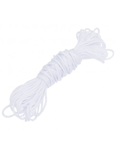 Paravento da Giardino Bianco 400x75 cm in PVC