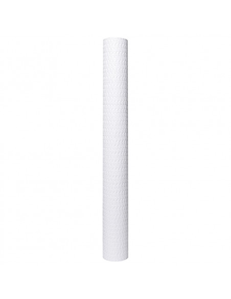 Paravento da Balcone Bianco 300x90 cm in Polyrattan