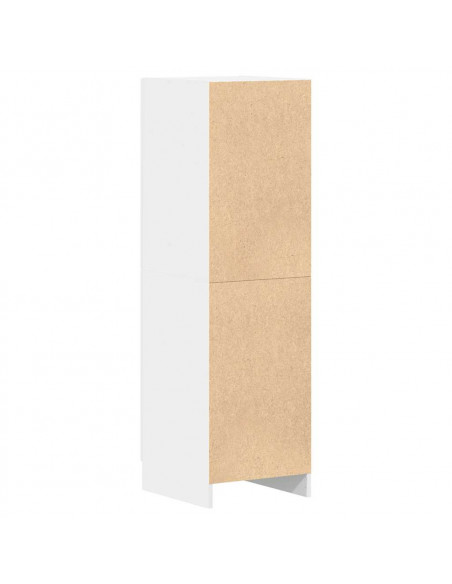 Mobile da Cucina Bianco 38x41,5x131,5 cm in Legno Multistrato