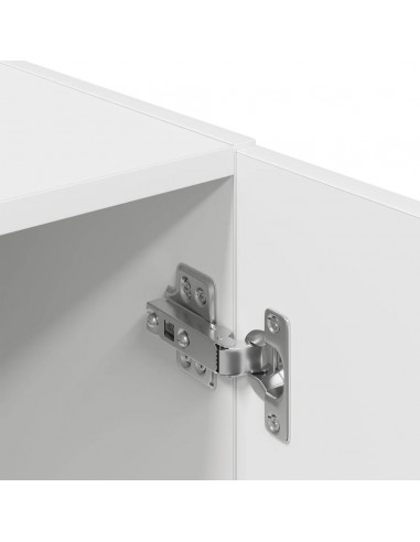 Mobile da Cucina Bianco 38x41,5x131,5 cm in Legno Multistrato