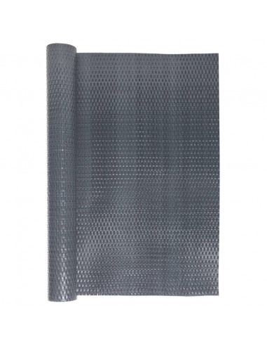 Paravento da Balcone Antracite 500x90 cm in Polyrattan