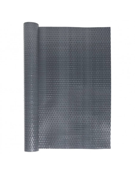 Paravento da Balcone Antracite 1000x100 cm in Polyrattan