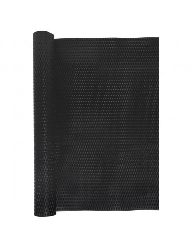 Paravento da Balcone Nero 300x90 cm in Polyrattan