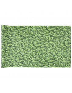 Paravento da Giardino con Aspetto Pianta Verde 500x75 cm PVC 2