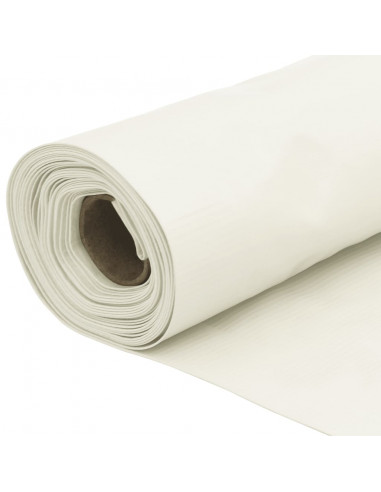 Paravento da Giardino Bianco 300x75 cm in PVC