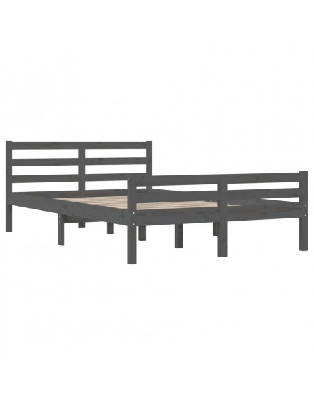 Giroletto Grigio in Legno Massello 140x200 cm
