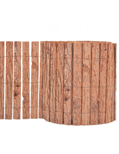 Recinzione in Corteccia 1000x30 cm