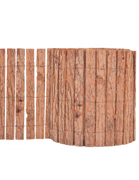 Recinzione in Corteccia 1000x30 cm