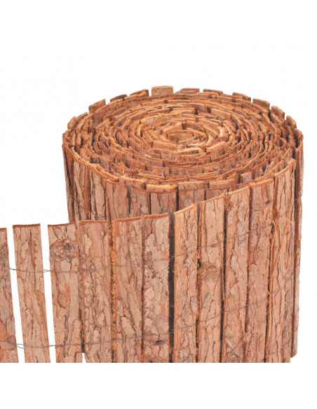 Recinzione in Corteccia 1000x30 cm