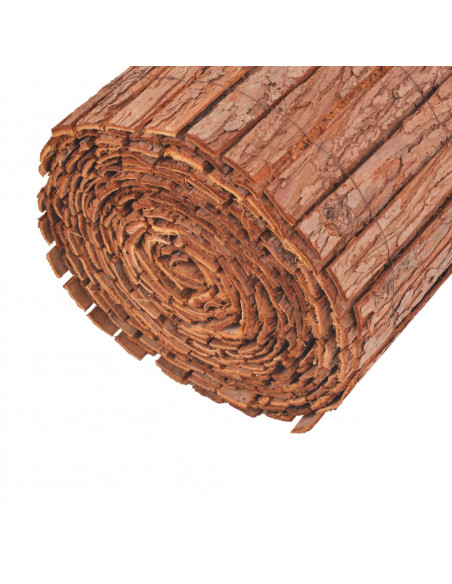 Recinzione in Corteccia 1000x30 cm