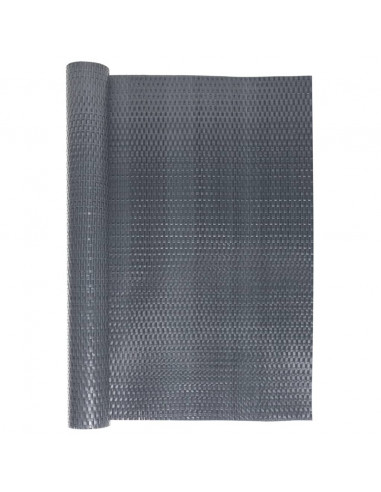 Paravento da Balcone Antracite 400x80 cm in Polyrattan