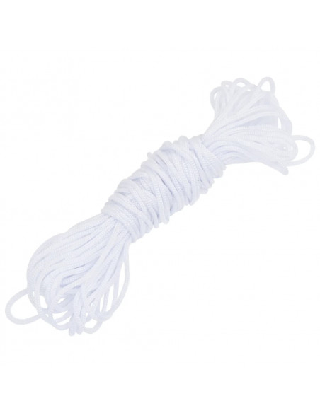 Paravento da Giardino Bianco 600x75 cm in PVC