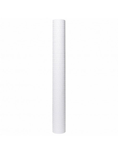 Paravento da Balcone Bianco 600x100 cm in Polyrattan