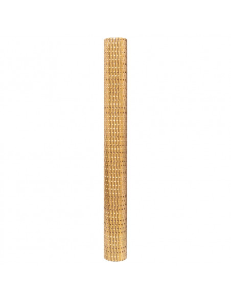 Paravento da Balcone Marrone Chiaro 400x100 cm in Polyrattan