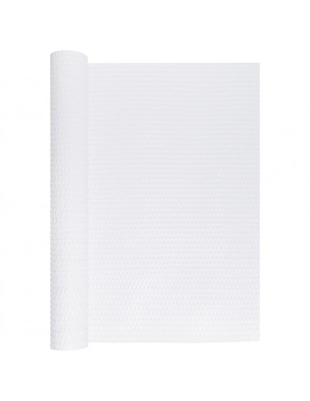 Paravento da Balcone Bianco 500x90 cm in Polyrattan