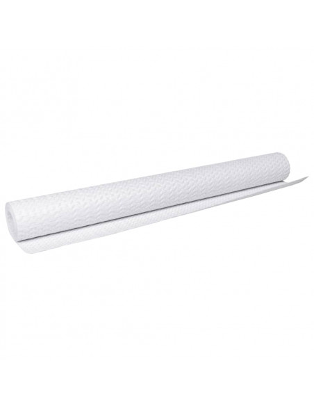 Paravento da Balcone Bianco 500x90 cm in Polyrattan