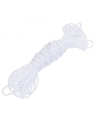 Paravento da Giardino Bianco 500x75 cm in PVC