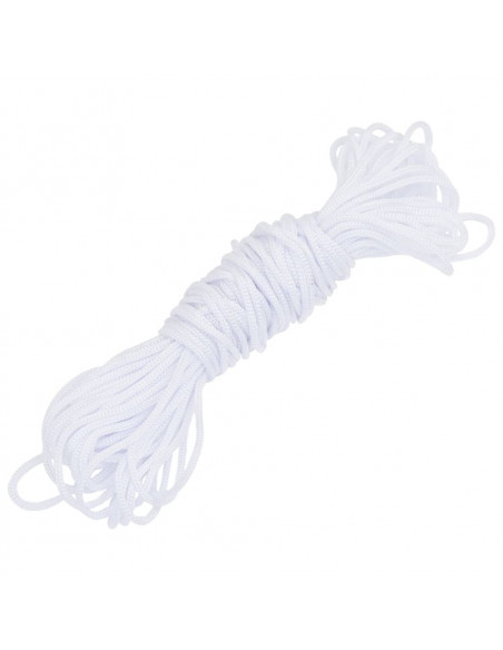 Paravento da Giardino Bianco 500x75 cm in PVC