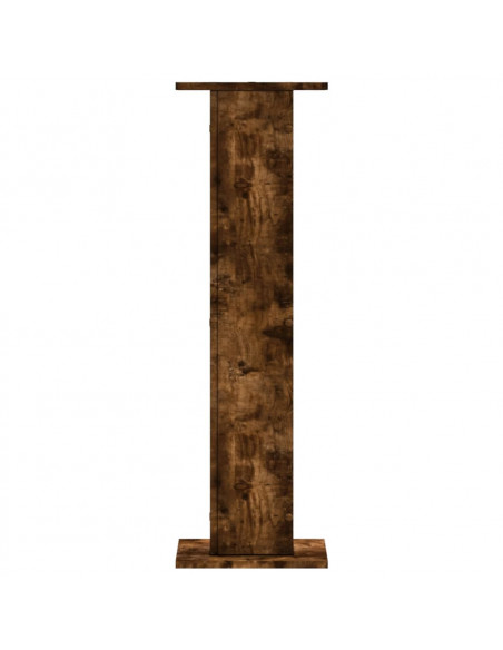 Supporti Altoparlanti 2 pz Rovere 30x30x95 cm Legno Multistrato