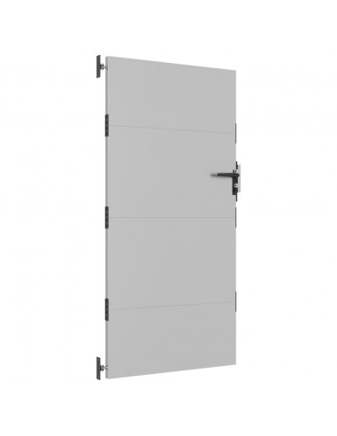 Cancello da giardino 85x200 cm in acciaio Corten