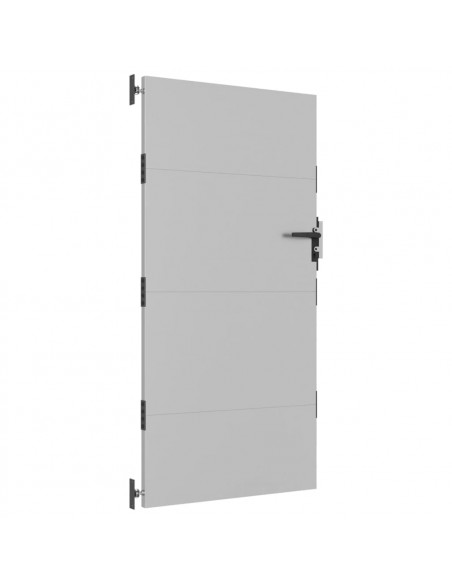 Cancello da Giardino 85x200 cm in Acciaio Corten