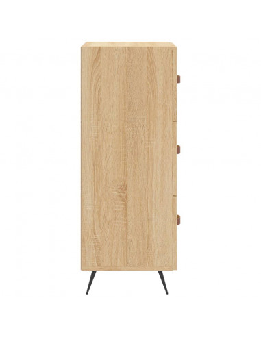 Credenza Rovere Sonoma 34,5x34x90 cm in Legno Multistrato
