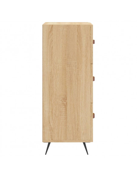 Credenza Rovere Sonoma 34,5x34x90 cm in Legno Multistrato
