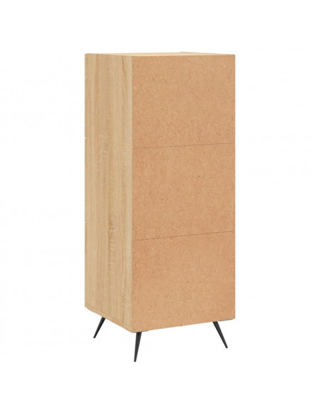 Credenza Rovere Sonoma 34,5x34x90 cm in Legno Multistrato