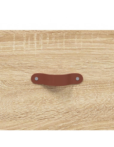 Credenza Rovere Sonoma 34,5x34x90 cm in Legno Multistrato