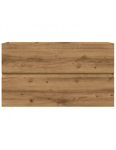 Mobile Pensile Bagno Rovere Artigianale 80x38,5x45cm Truciolato