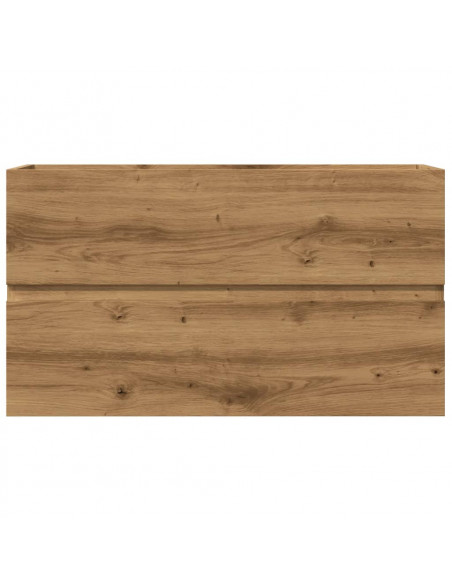 Mobile Pensile Bagno Rovere Artigianale 80x38,5x45cm Truciolato