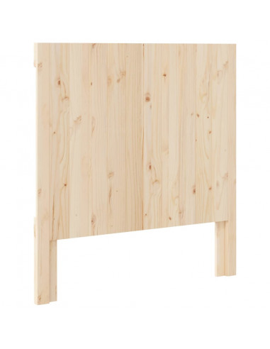 Testiera 100x104 cm in Legno Massello di Pino