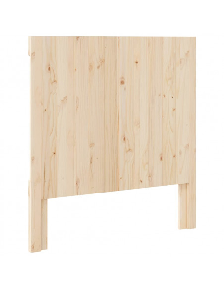 Testiera 100x104 cm in Legno Massello di Pino