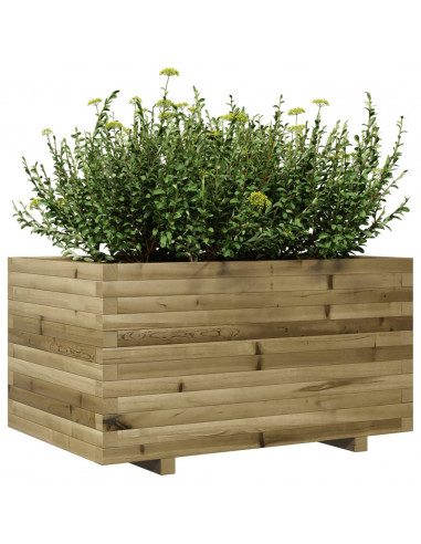 Fioriera da Giardino 90x60x49,5 cm in Legno di Pino Impregnato