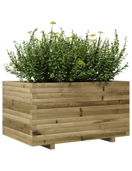 Fioriera da Giardino 90x60x49,5 cm in Legno di Pino Impregnato