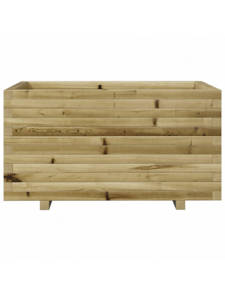 Fioriera da Giardino 90x60x49,5 cm in Legno di Pino Impregnato